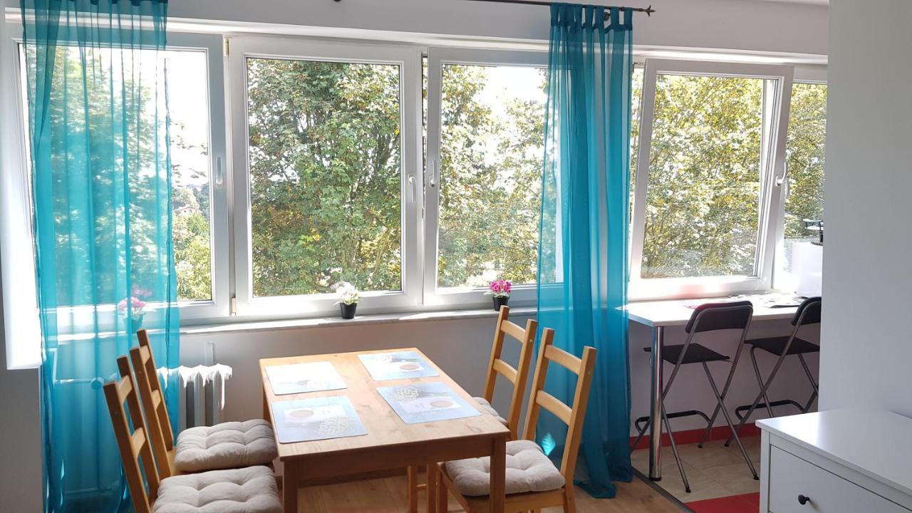 Apartament Turkusowy Apartman Kaliszki Kültér fotó